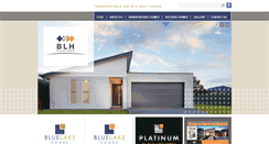 Desktop Screenshot of bluelakehomes.com.au
